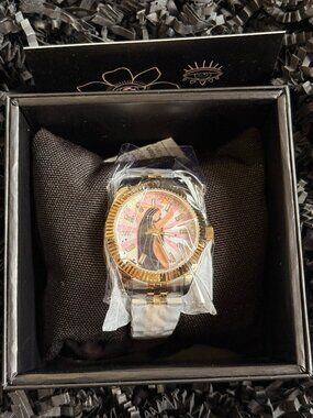 BNIB Timex x Jacquie Aiche Musings 36mm Watch Pink MOP - Brand New Unworn